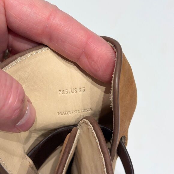 Rag & Bone Women’s Kinsey Brown Nubuck Leather Victorian Ankle Bootie Size 8.5 - Picture 7 of 16